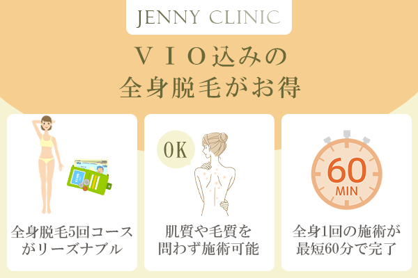 ジェニークリニックのおすすめポイント