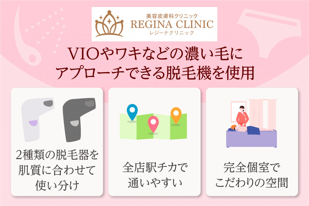 レジーナクリニックのおすすめポイント