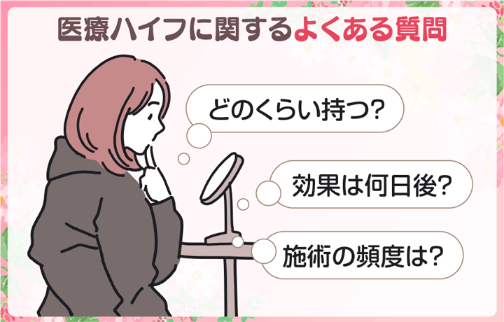 医療ハイフ(HIFU)に関するよくある質問