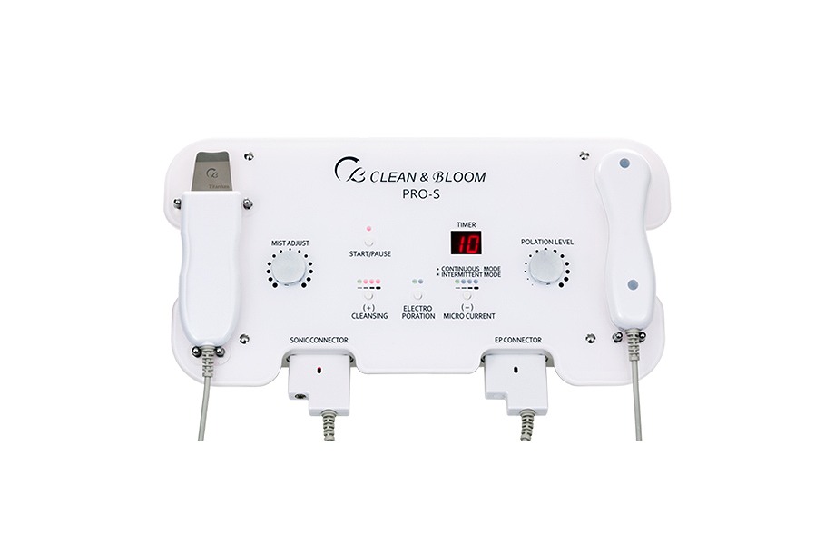 エレクトロポレーション・イオン導入【CLEAN&BLOOM PRO】